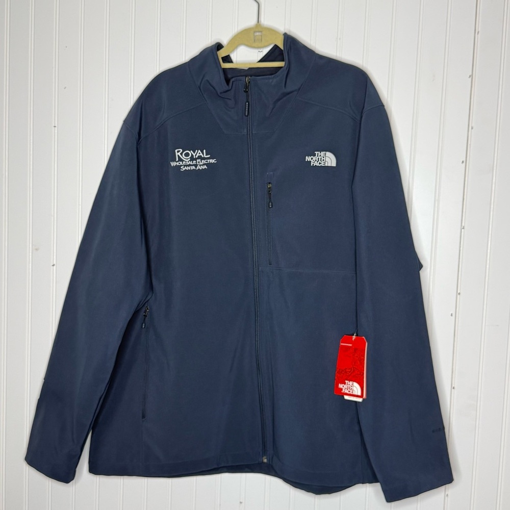 The North Face Windwall Apex Barrier Soft Shell Jacket Blue Size 3XL